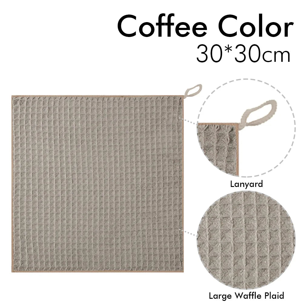 Coffee colour barista cloth