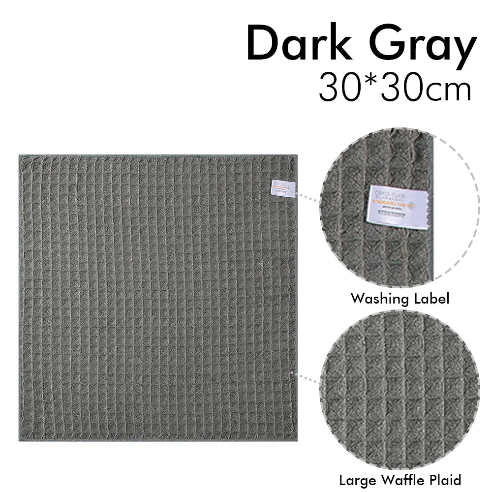 Dark grey coffee cleaning cloth