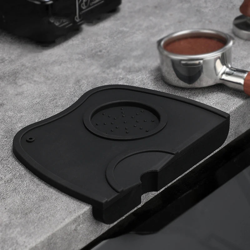 Medium Black Coffee Tamping Mat