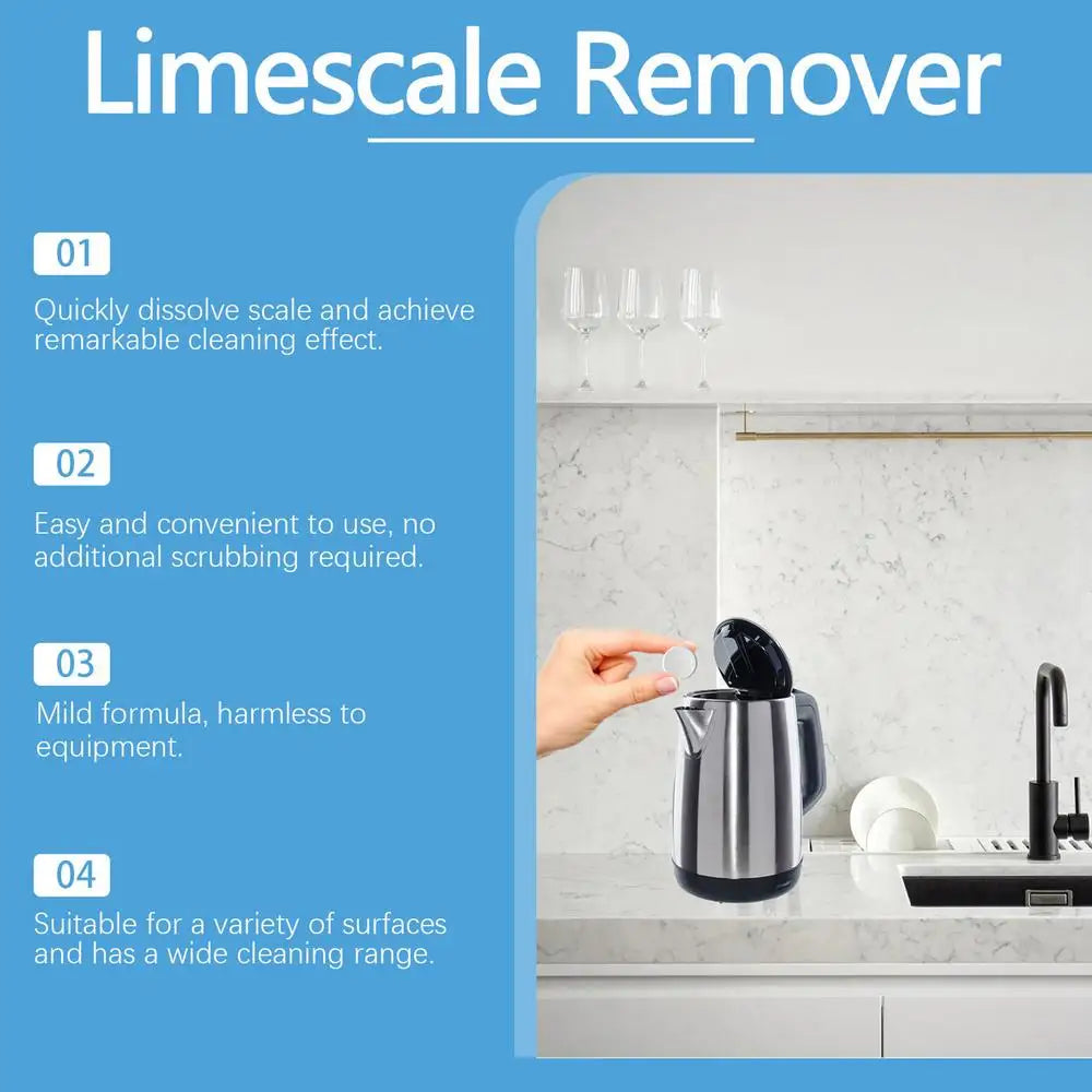 Odour-Free Coffee Machine Descaling and Cleaning Tablets