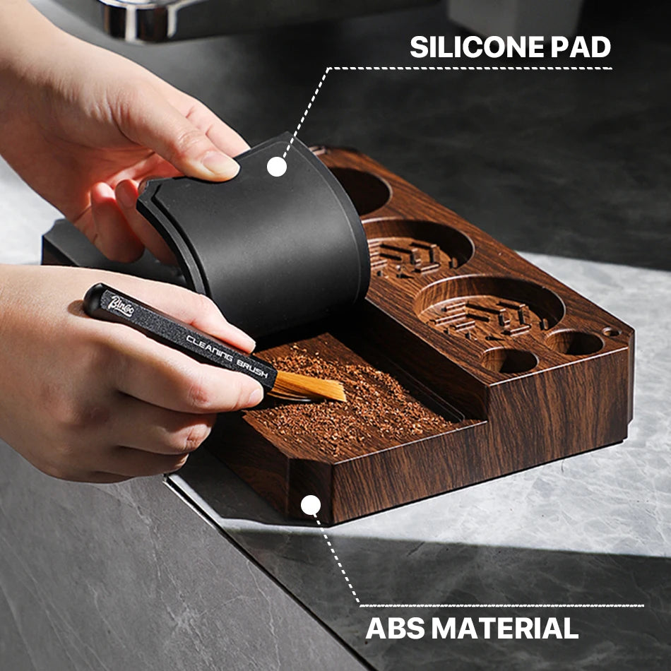 Universal coffee tamp holder