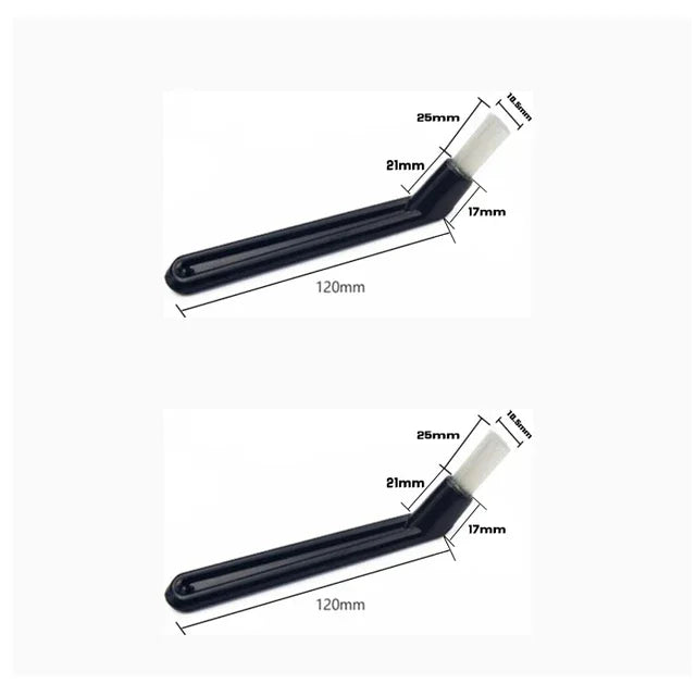 2 coffee cleaning brushes