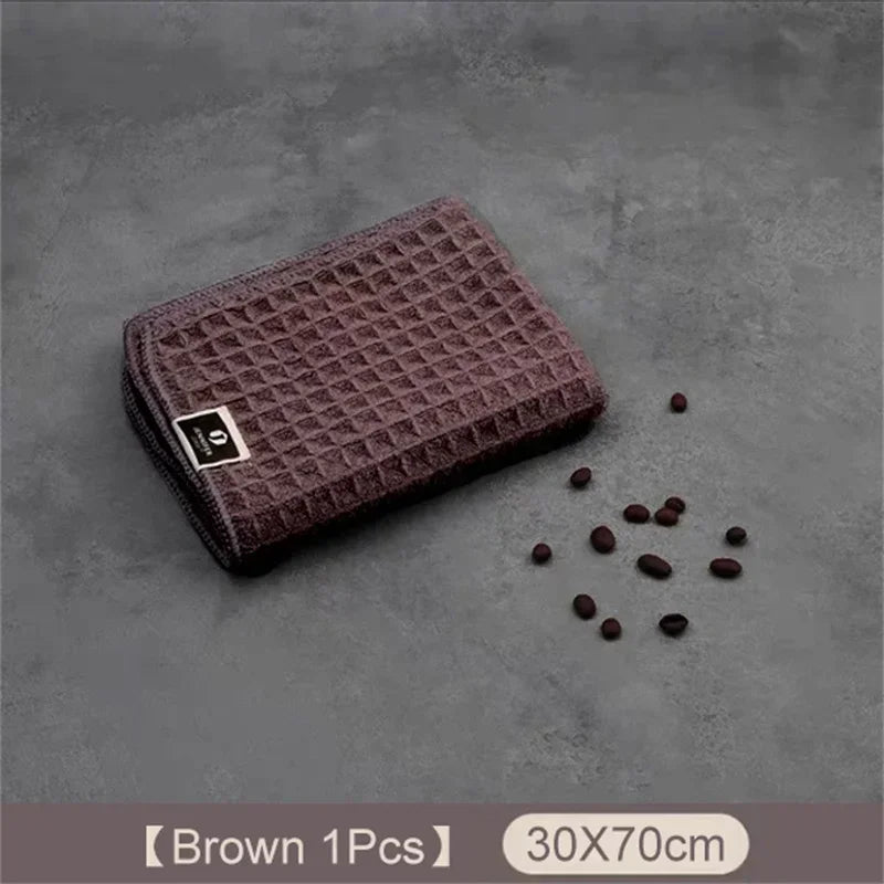 30x70cm Brown Barista Cleaning Cloth