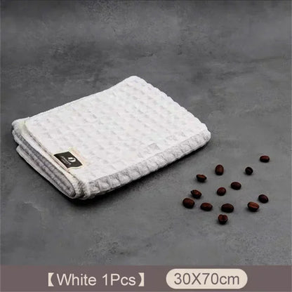 30x70cm White Barista Cleaning Cloth