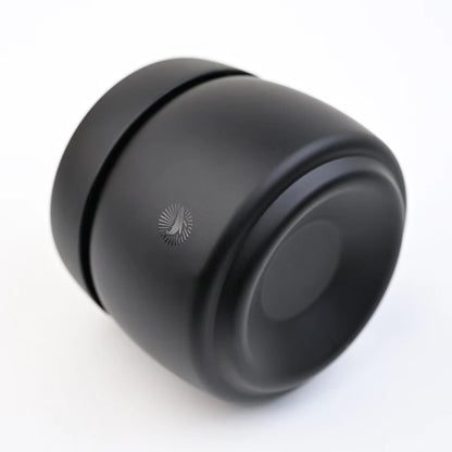 400ml Black Stainless Steel Airtight Vacuum Sealed Coffee Container Storage Canister