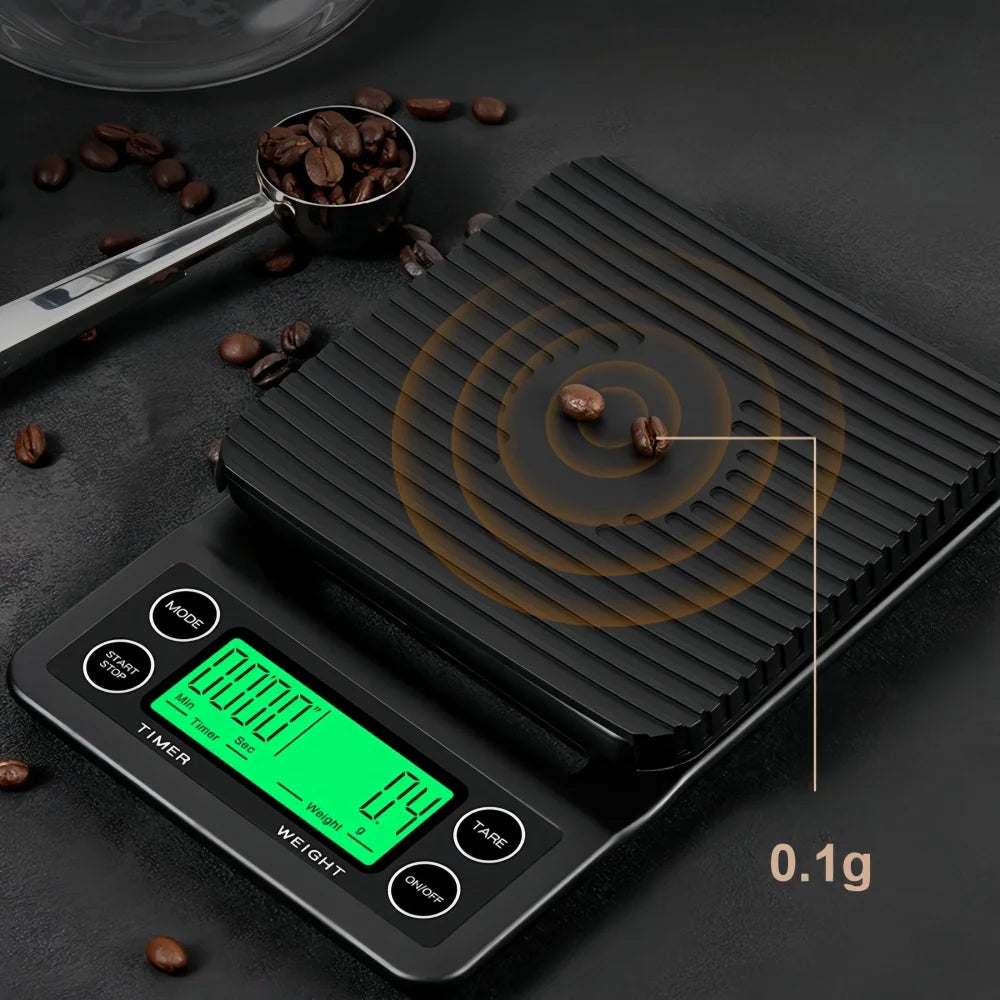 High-Precision Coffee Scale with 0.1g accuracy