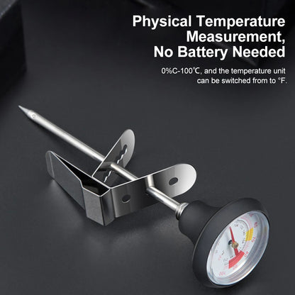 No battery coffee milk thermometer