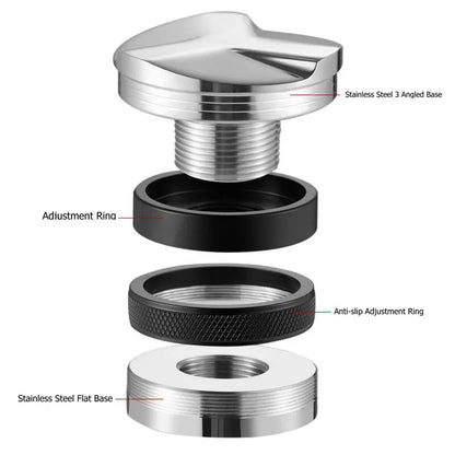 Parts of the coffee ean distributor and tamper