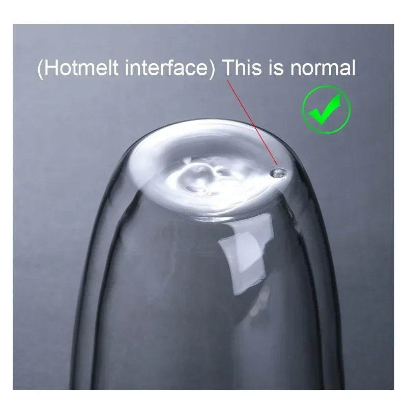 Close-up of a hotmelt interface with text and a green check mark on a gray background
